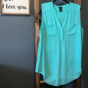 Torrid Harper-Georgette Pullover Tank